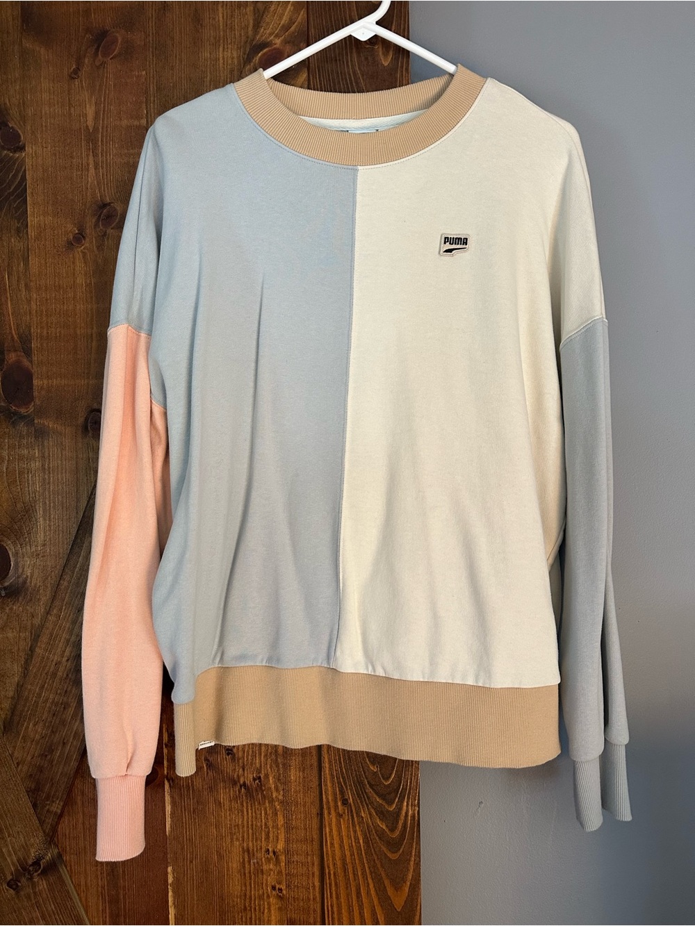 Puma colorblock crewneck